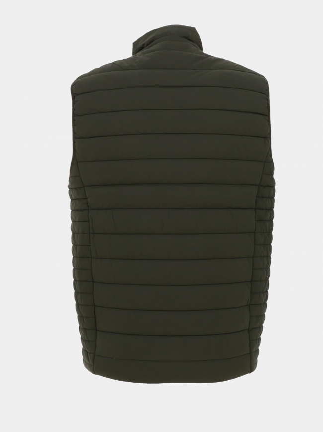 Doudoune sans manches ocroz kaki homme - Le Temps Des Cerises