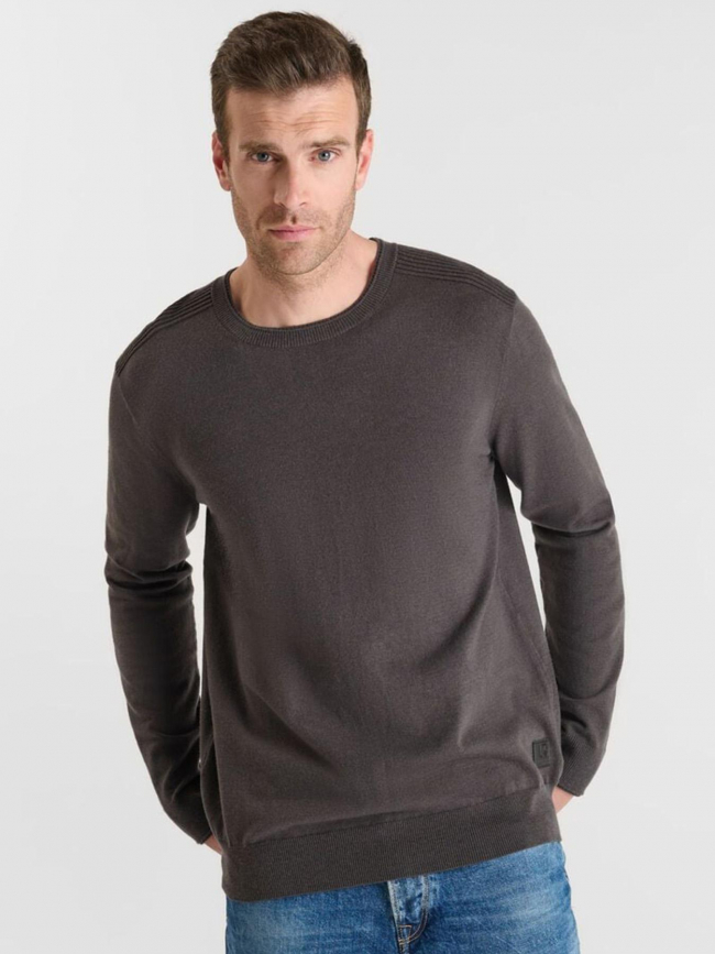 Pull nardi anthracite homme - Le Temps Des Cerises