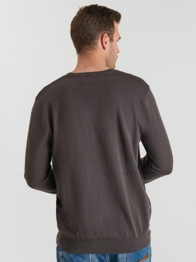 Pull nardi anthracite homme - Le Temps Des Cerises