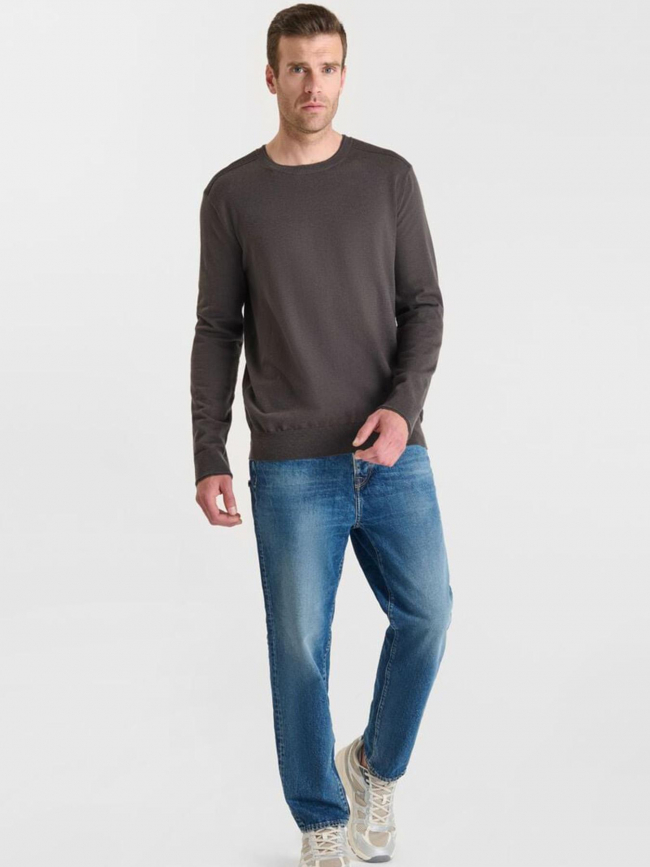 Pull nardi anthracite homme - Le Temps Des Cerises