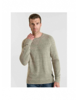 Pull nitor beige homme - Le Temps Des Cerises