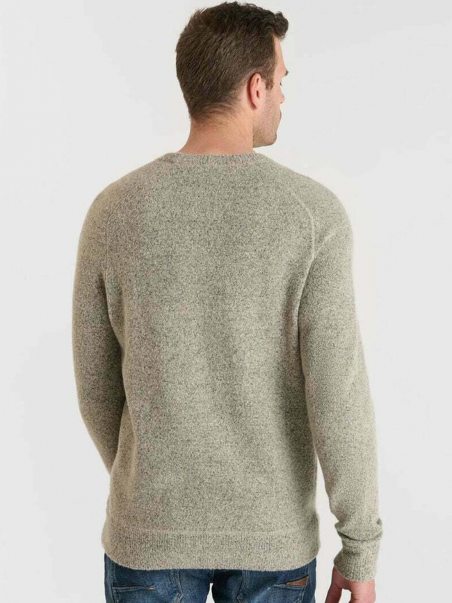 Pull nitor beige homme - Le Temps Des Cerises