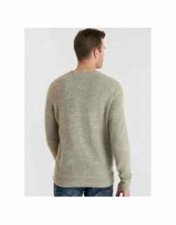 Pull nitor beige homme - Le Temps Des Cerises