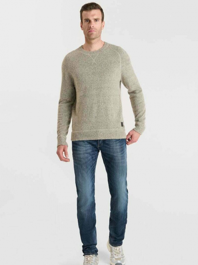Pull nitor beige homme - Le Temps Des Cerises
