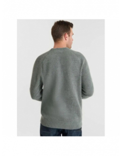 Pull en maille balar vert homme - Le Temps Des Cerises
