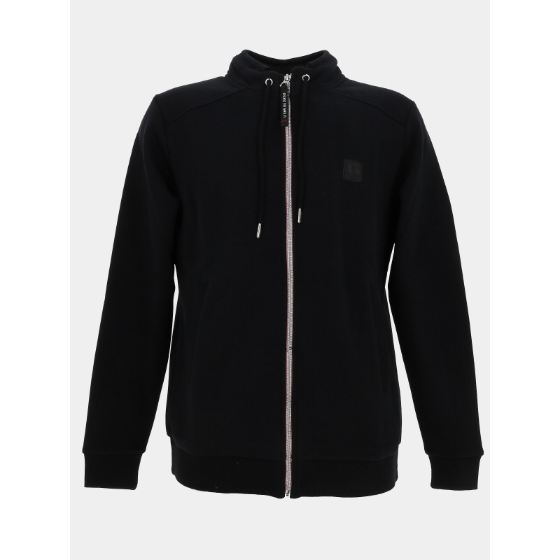 Sweat zippé olago noir homme - Le Temps Des Cerises