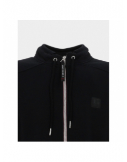 Sweat zippé olago noir homme - Le Temps Des Cerises