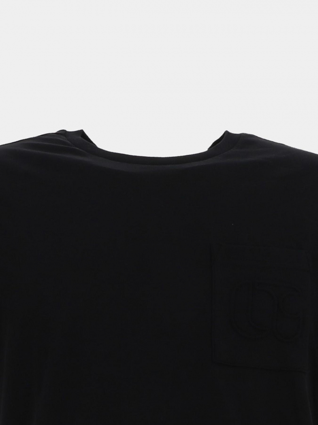 T-shirt à manches courtes naia noir homme - Le Temps Des Cerises