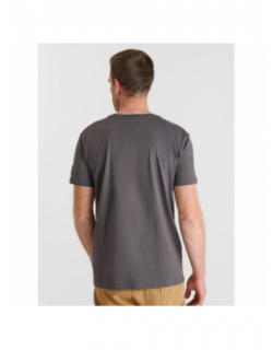 T-shirt à manches courtes astor gris homme - Le Temps Des Cerises