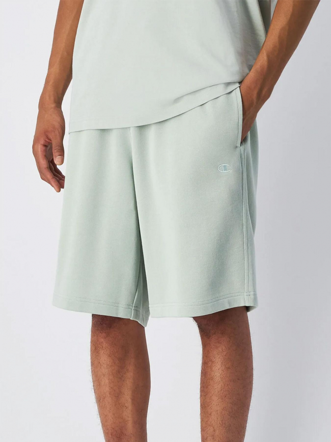 Bermuda molleton vert d'eau homme - Champion