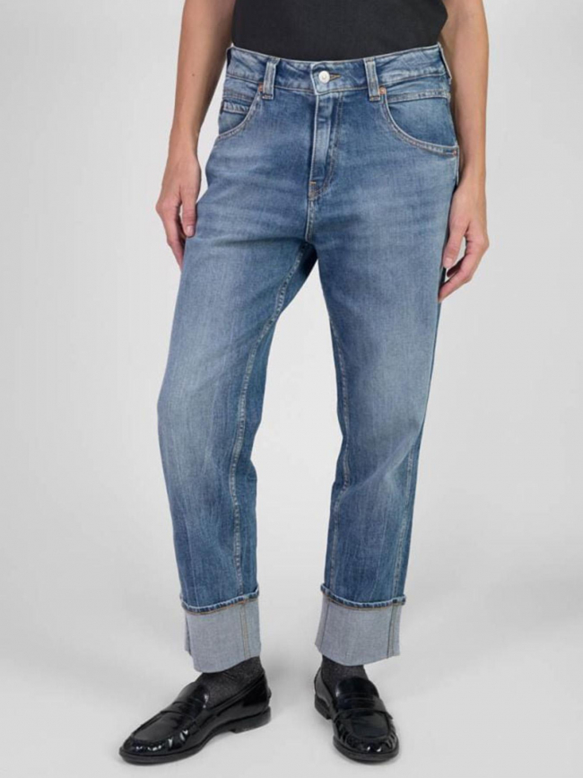 Jean 400/60 girlfriend jama bleu femme - Le Temps Des Cerises