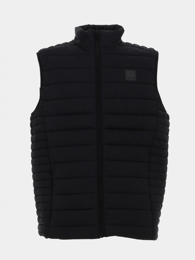 Doudoune sans manches ocroz noir homme - Le Temps Des Cerises