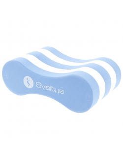 Flotteur pull buoy blanc/bleu - Sveltus