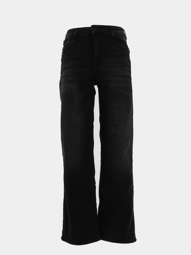 Jean pulp slim 7/8 noir femme - Le Temps Des Cerises