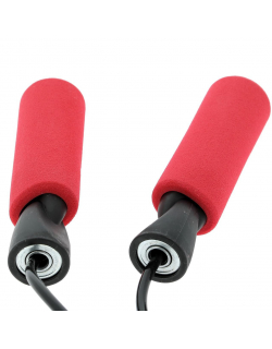 Corde à sauter ajustable rouge - Tremblay