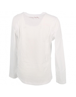 T-shirt manches longues clap blanc garçon - Teddy Smith