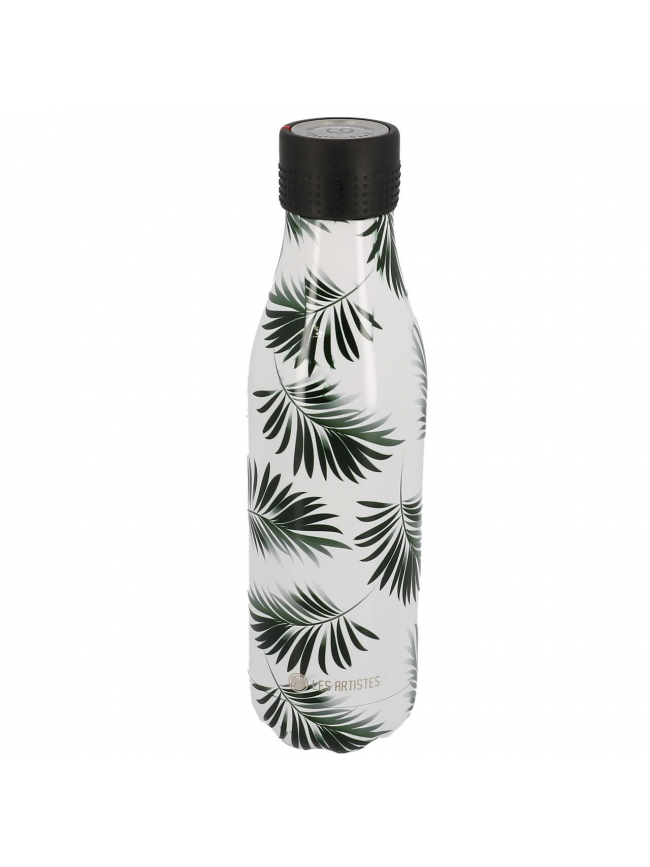 Gourde bottle inox 500ml seycheles blanc - Les Artistes