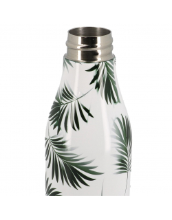 Gourde bottle inox 500ml seycheles blanc - Les Artistes