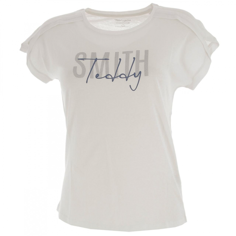 T-shirt tabla blanc fille - Teddy Smith