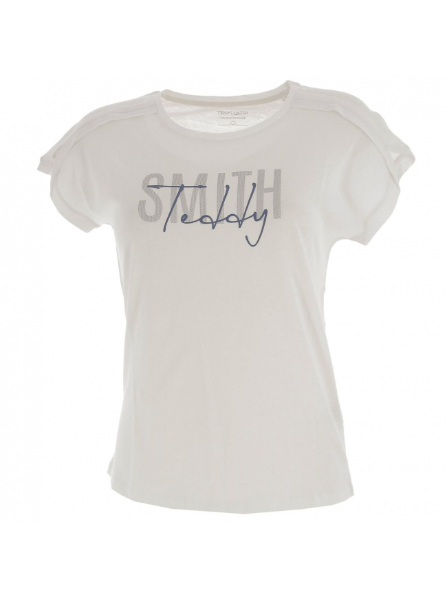 T-shirt tabla blanc fille - Teddy Smith