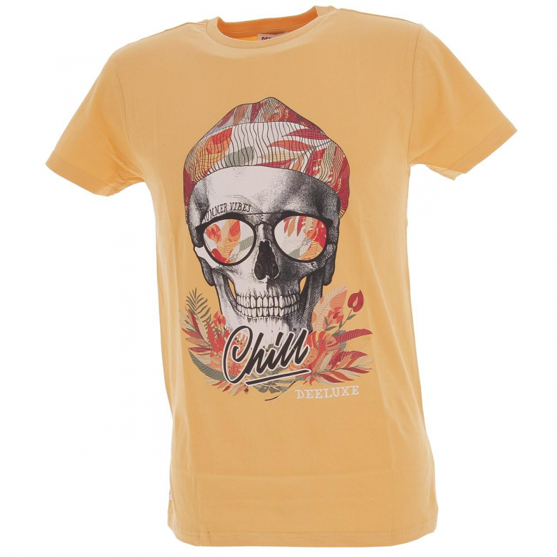 T-shirt jek summer vibes jaune homme - Jack & Jones