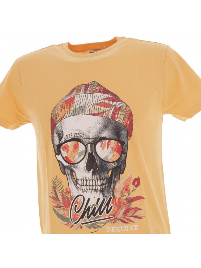 T-shirt jek summer vibes jaune homme - Jack & Jones
