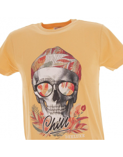 T-shirt jek summer vibes jaune homme - Jack & Jones