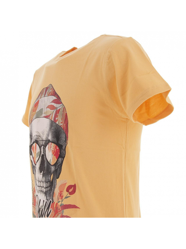 T-shirt jek summer vibes jaune homme - Jack & Jones