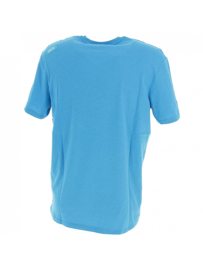 T-shirt tustom turquoise homme - Oxbow