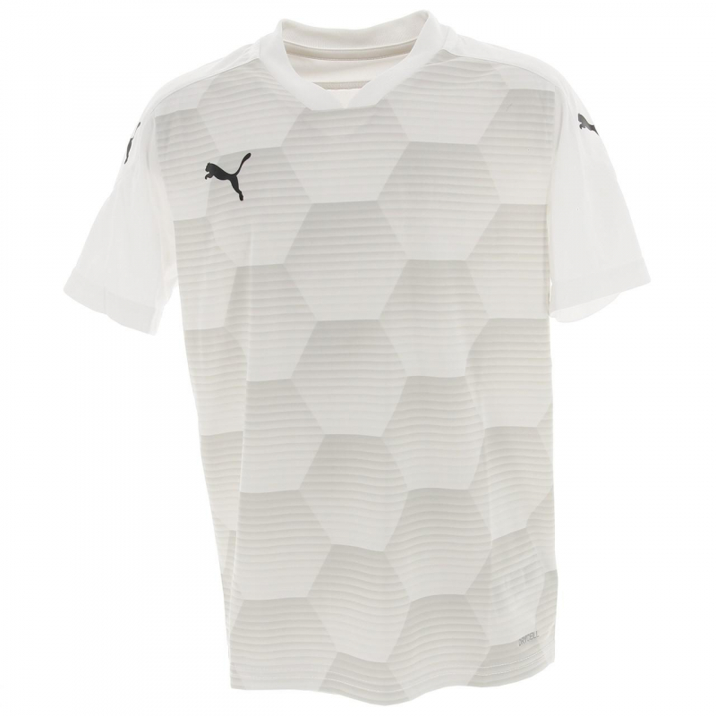 Maillot de football teamfinal graphic blanc garçon - Puma