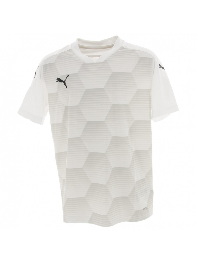 Maillot de football teamfinal graphic blanc garçon - Puma