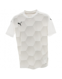 Maillot de football teamfinal graphic blanc garçon - Puma