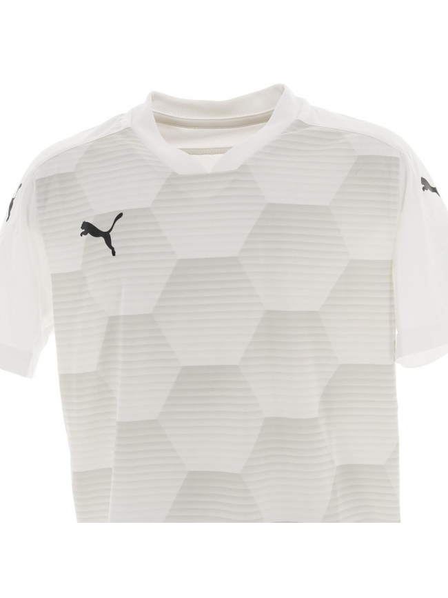 Maillot de football teamfinal graphic blanc garçon - Puma