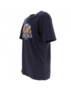 T-shirt flower branding bleu marine homme - Jack & Jones