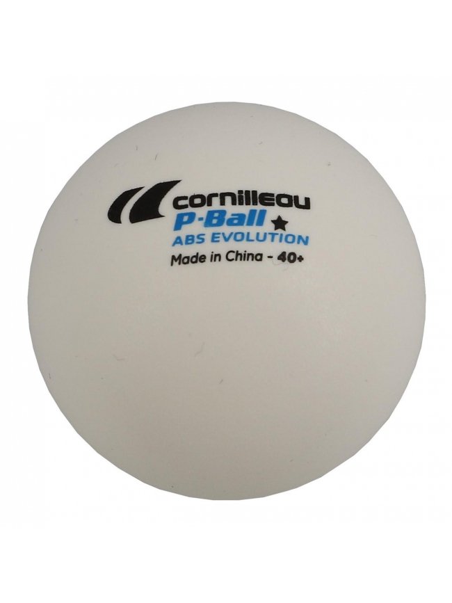 Pack 72 balles de tennis de table blanc - Cornilleau