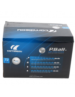 Pack 72 balles de tennis de table blanc - Cornilleau