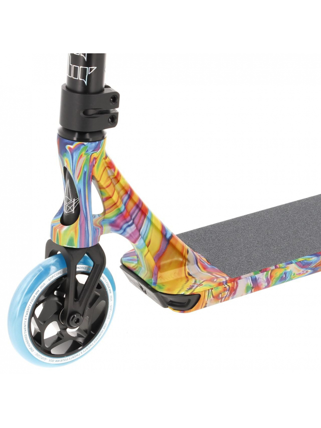 Trottinette freestyle prodidy serie 9 swirl multicolore - Blunt