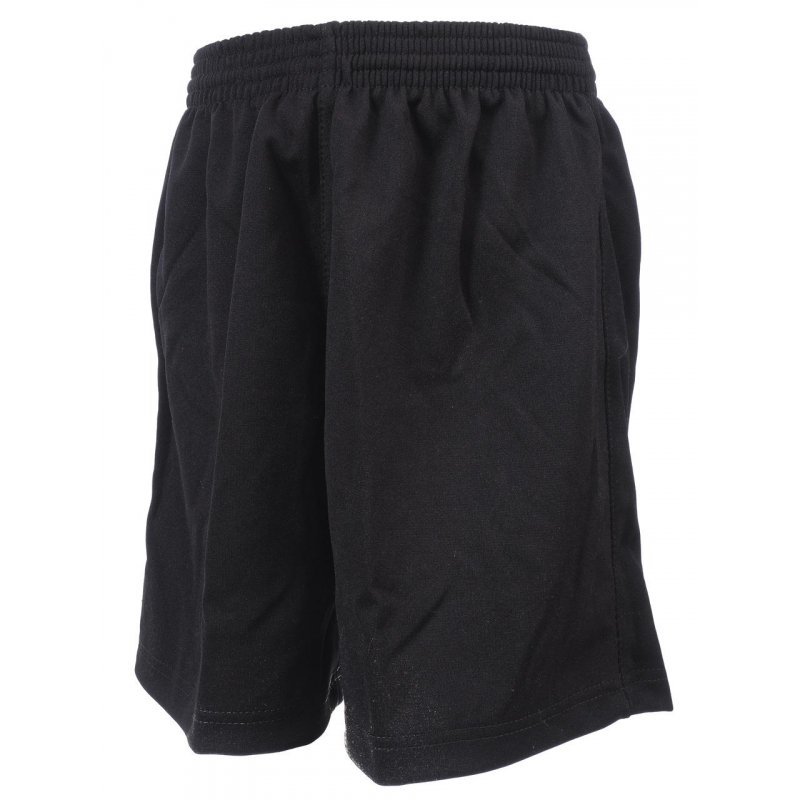 Short de football uni noir enfant - Tremblay