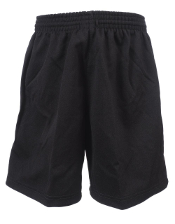 Short de football uni noir enfant - Tremblay