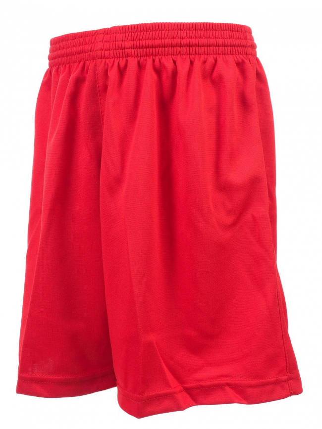 Short de football uni rouge enfant - Tremblay