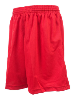 Short de football uni rouge enfant - Tremblay