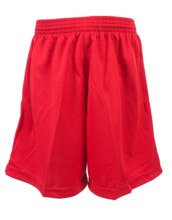 Short de football uni rouge enfant - Tremblay