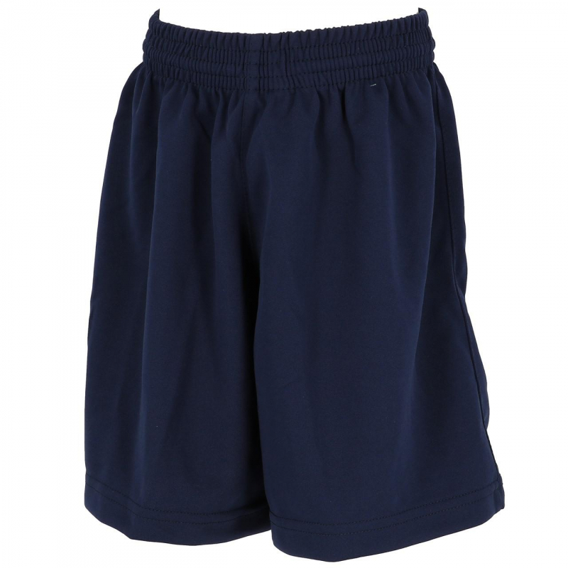 Short de football uni bleu marine enfant - Tremblay