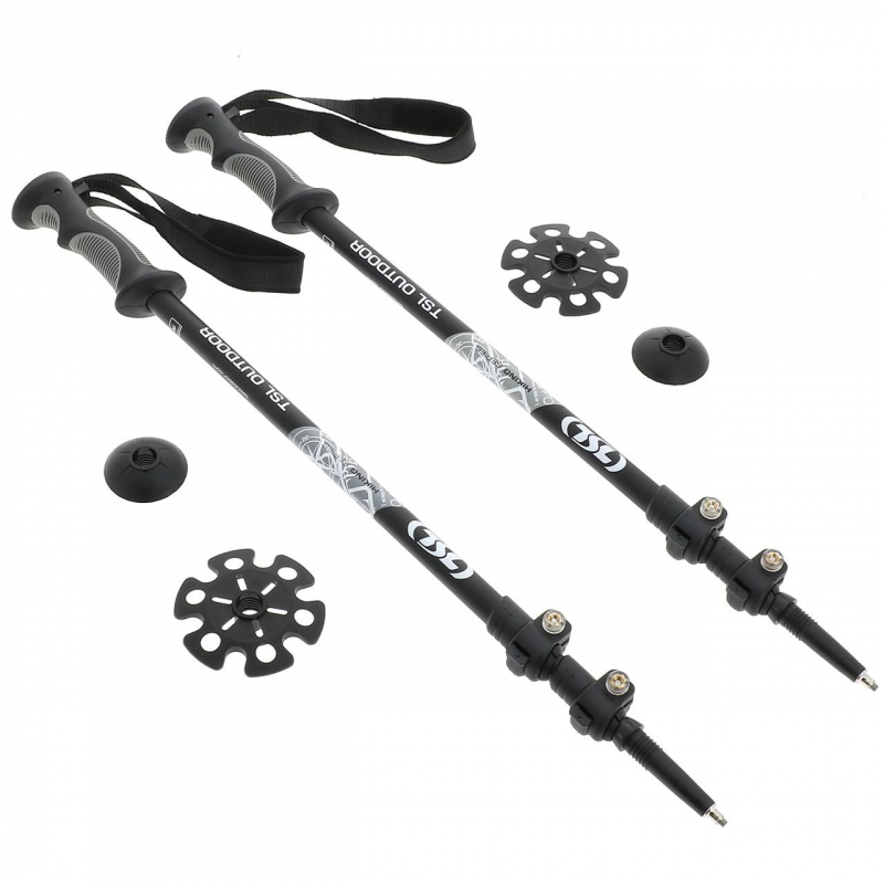 Bâtons de randonnée classic noir - Tsl