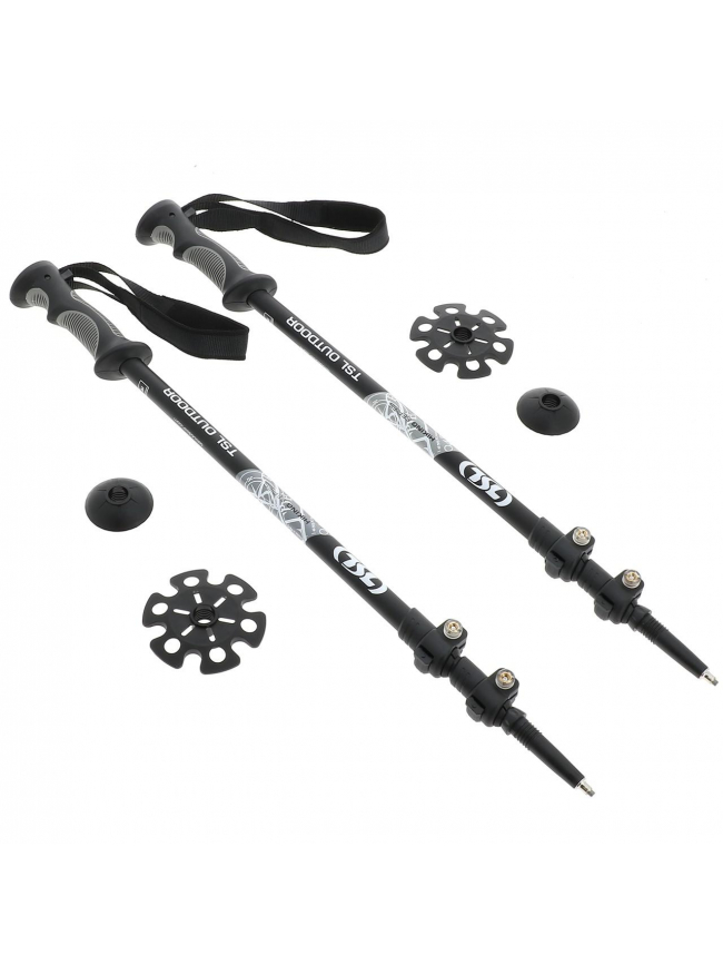 Bâtons de randonnée classic noir - Tsl