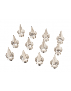 Pack de 12 pointes athlétisme 9mm argentées - Tremblay