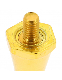 Pack 12 crampons de football alu 13-16 jaune - Uhlsport