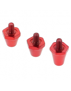 Pack 12 crampons de football alu 13-16 rouge - Uhlsport