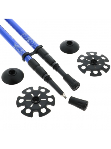 Bâtons de randonnée nature hike bleu - Guidetti