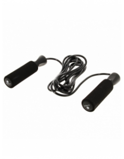 Corde à sauter 3m aerobic noir - Sveltus